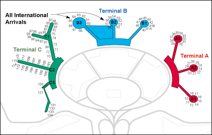 Map Of New York Newark Airport - United States Map