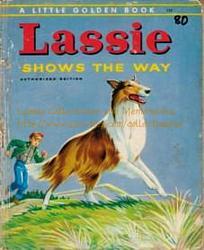 Lassie Shows the Way, Australian edition cover