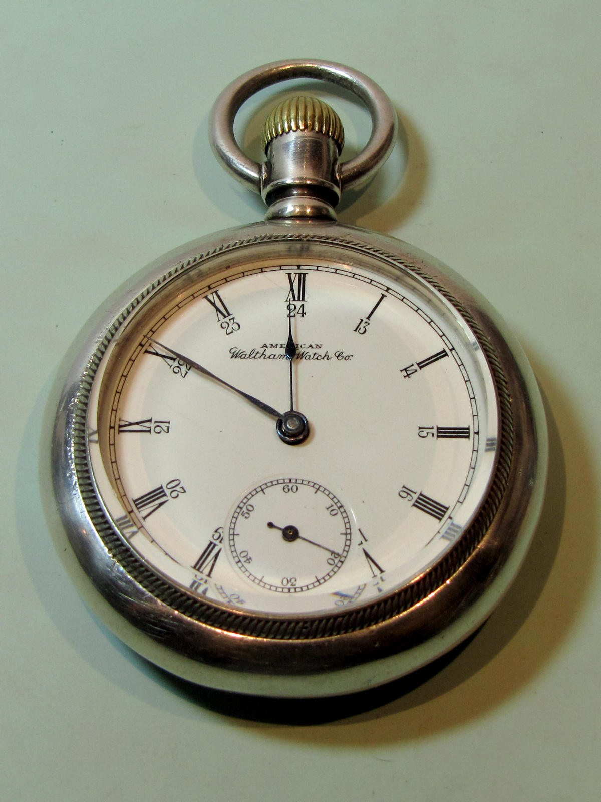 18s 7 jewels - Waltham Pocket watch