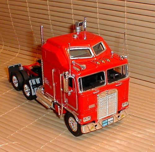 Dans Plastic Model Cars Kenworth COE