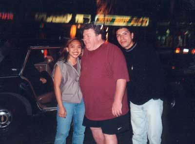 Me, George Wendt and Dion