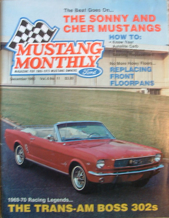 Cher's Mustang - George Barris