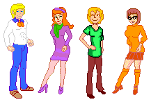 Mystery, Inc.  Classic outfits