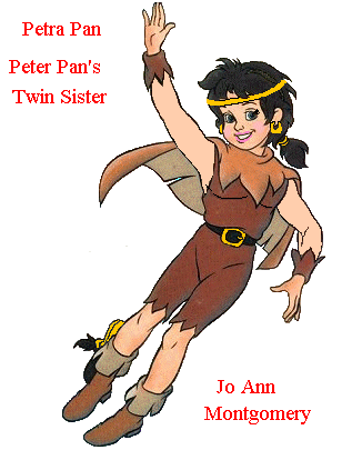 Petra Pan, Peter's twin sister