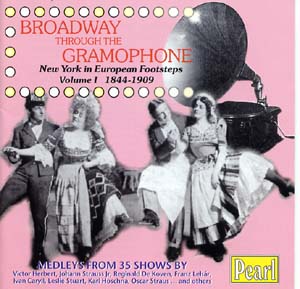 Broadway Through the Gramophone, volume I CD cover