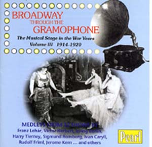 Broadway Through the Gramophone, volume III CD cover