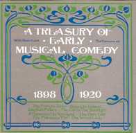 Treasury of Early Musical Comedy CD cover