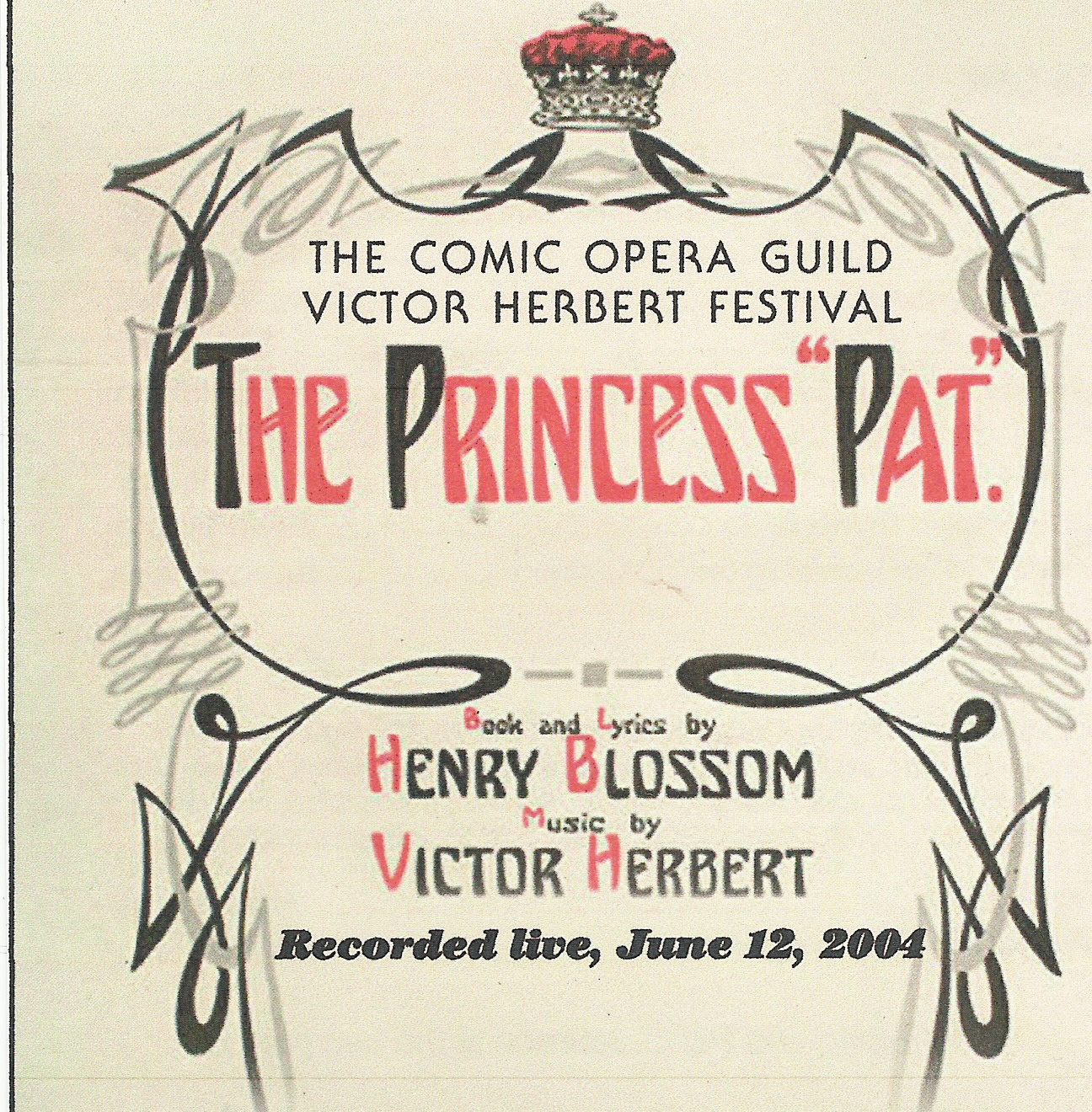 The Princess PatCD cover