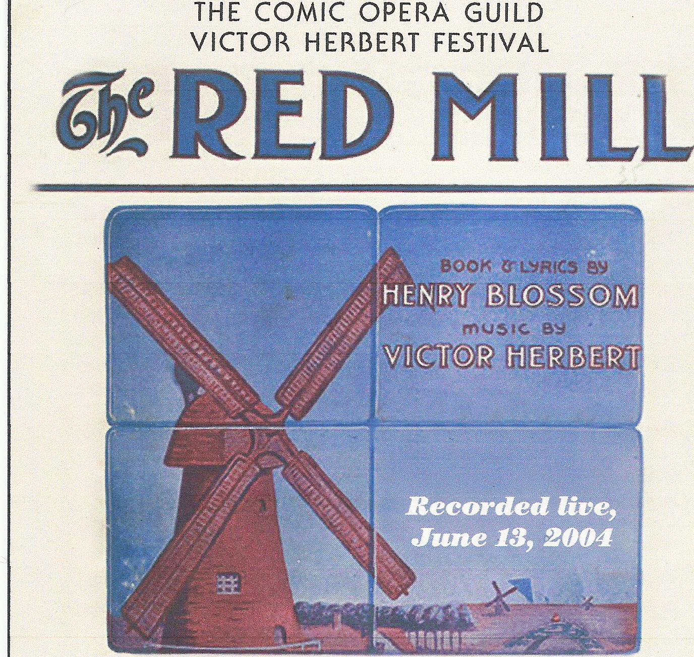 The Red Mill CD cover