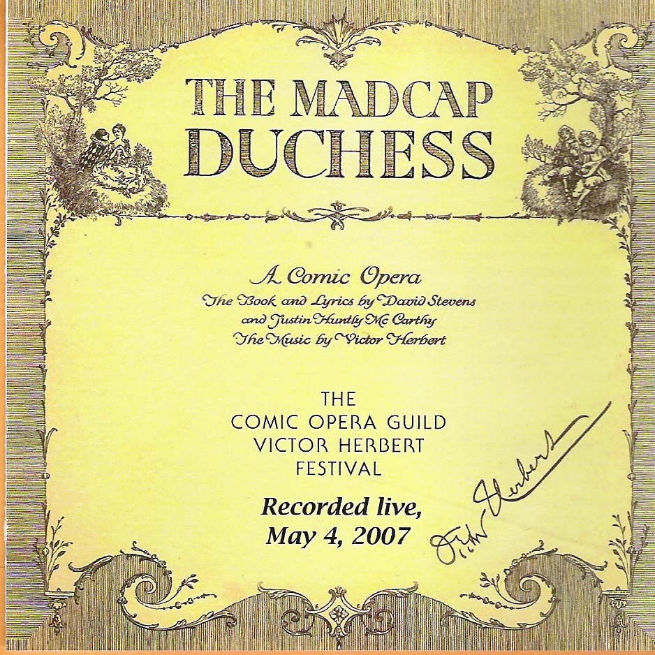 Madcap Duchess CD cover