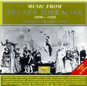 Music from the New York Stage CD cover