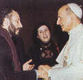 Pablo VI con Kiko y Carmen