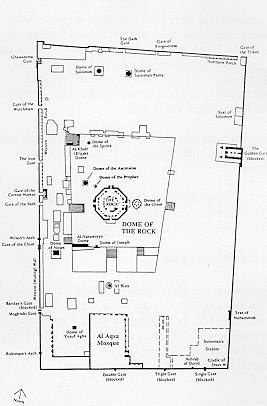 The Location of the First and Second Temples