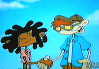 Numbuh 2 realizes he's been holding Cree's hand the entire time...