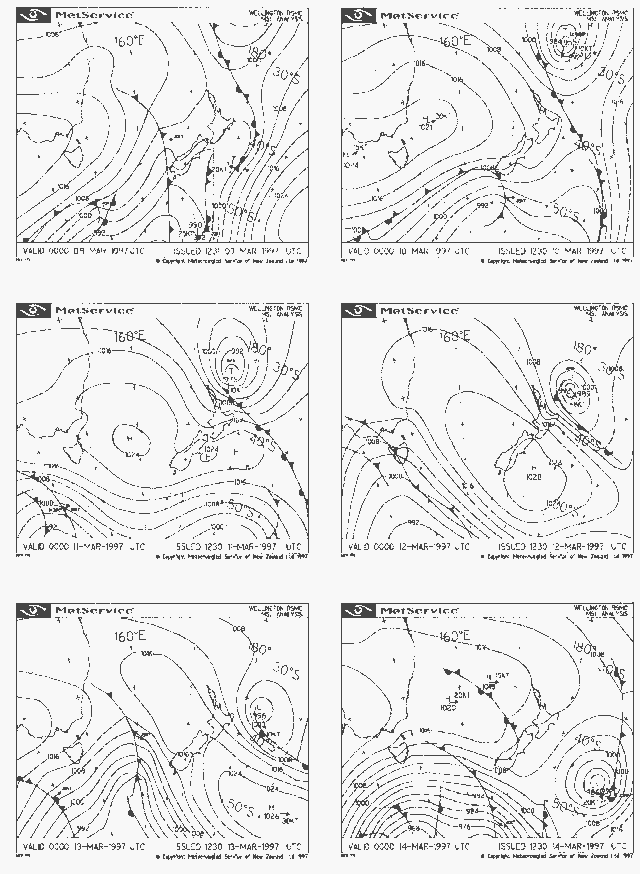 Images of Cyclone Gavin