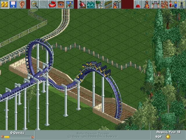 Roller Coaster Tycoon Montu