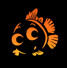 Finding Nemo Pumpkin Stencil