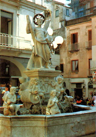 The Amalfi Coast-Fountain