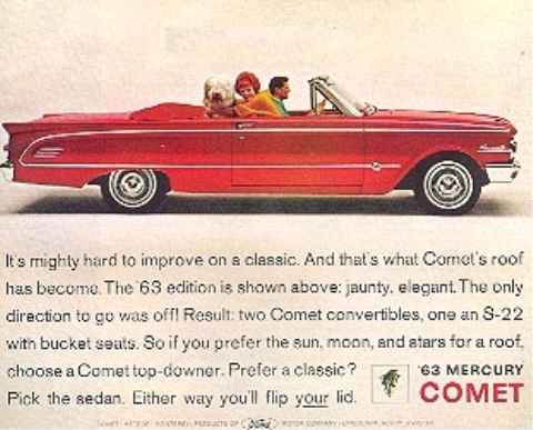 1963 Comet Ads