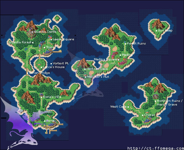 Chrono Trigger Maps