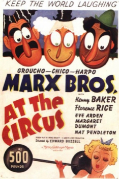 poster Los hermanos Marx en el circo
