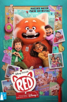 poster Volviendose Rojo&nbsp;&nbsp;(2022)