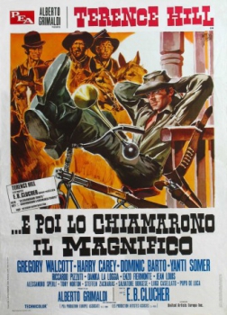 poster Y después le llamaron el magnífico&nbsp;&nbsp;(1972)