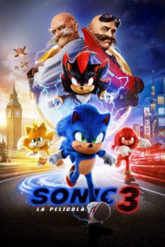 poster Sonic 3: La película&nbsp;&nbsp;(2024)