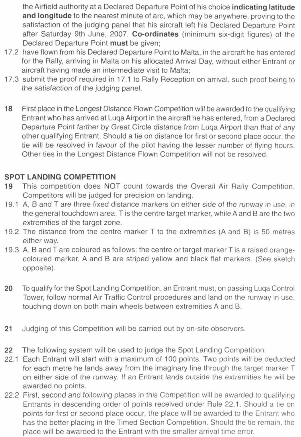 COMPETITION RULES PAGE