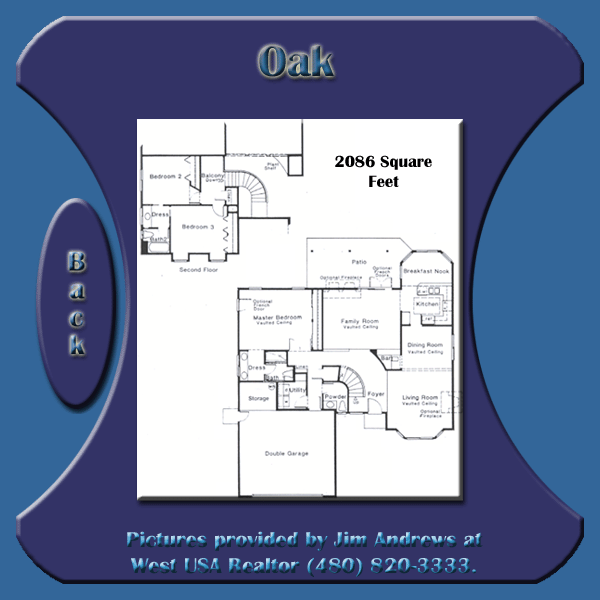 OAK FLOOR PLAN