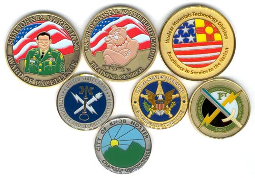 Mission Awards - Coins/Military Coins