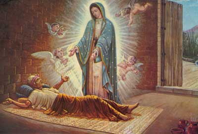 Mary appears to Juan Bernardino