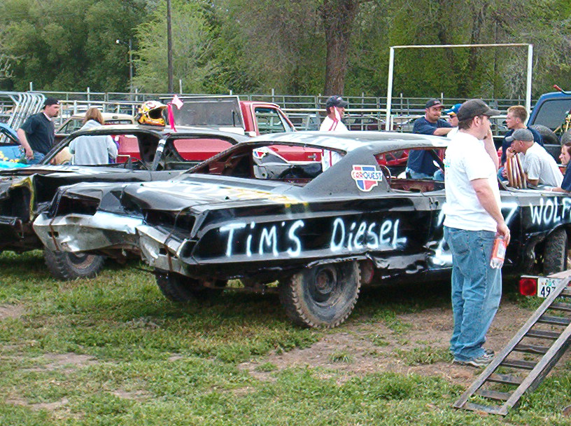 THE REAL DEMOLITION DERBY CARS