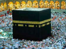 Beautiful picture of the Ka'bah