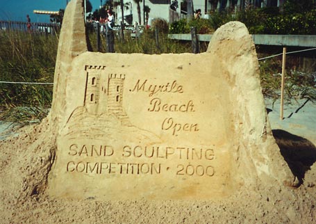 Myrtle Beach Open Sand Sculpting Competition