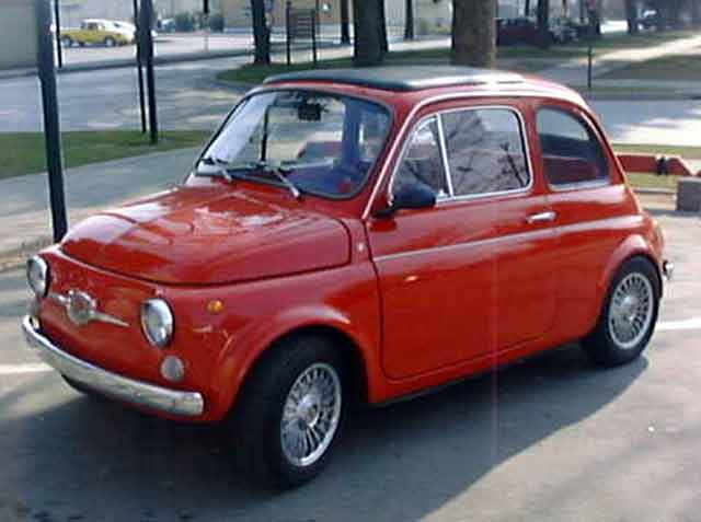 Fiat 500 Nuova Cinquecento Topolino