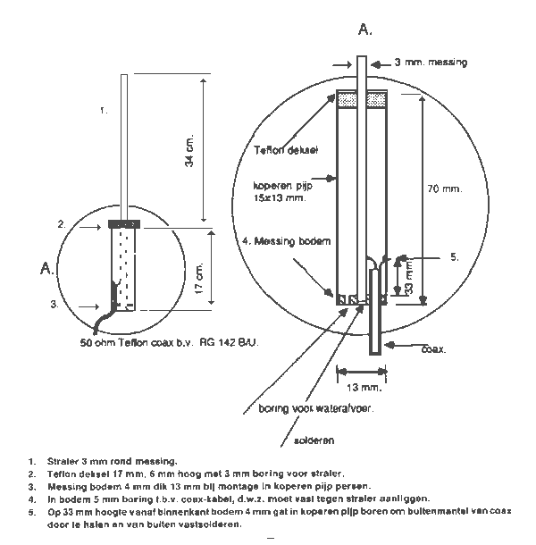 Schematics - 70 cm Antenna 1 of 2