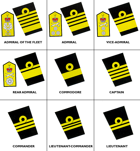 Officers' ranks and insignia