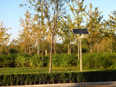 solar energy in Olympic Village