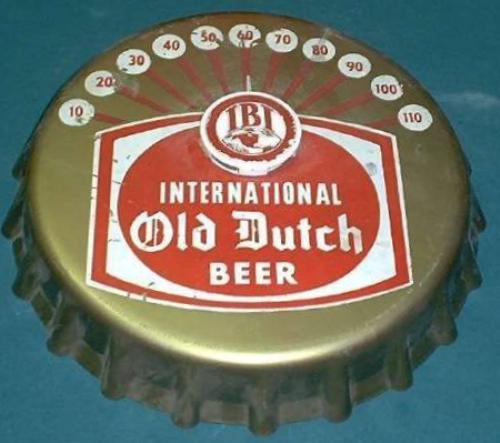 Old Dutch Beer--Clocks, Calenders & Thermometers