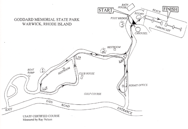 Goddard Park Map