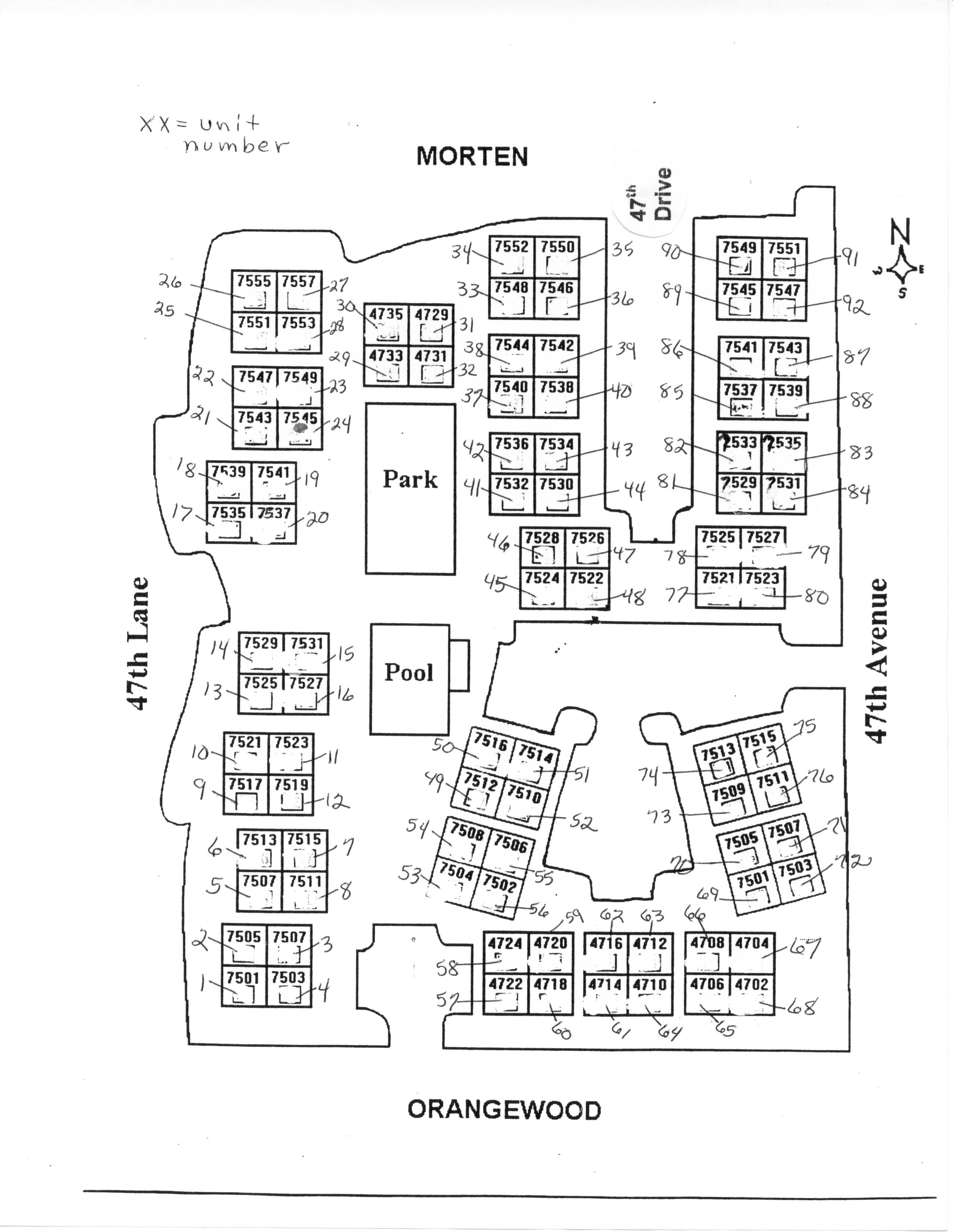 Orangewood Townhouse Park HOA