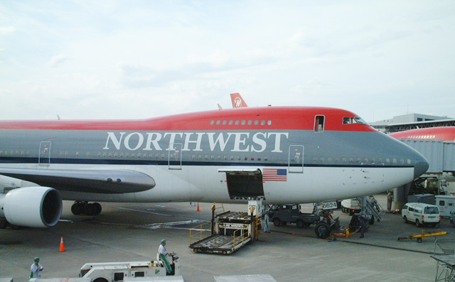 Northwest Airlines B747
