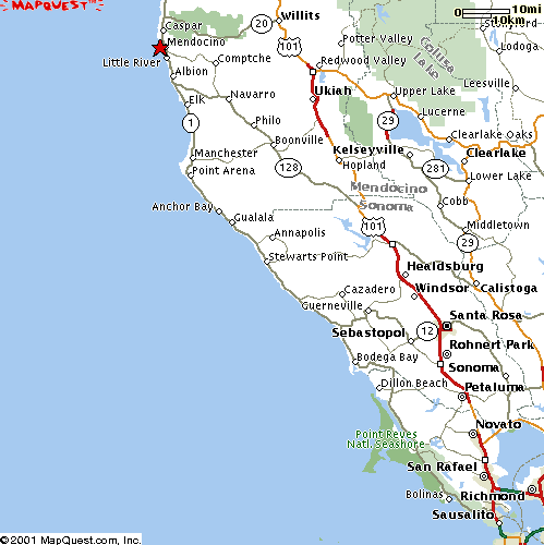 Mendocino Maps