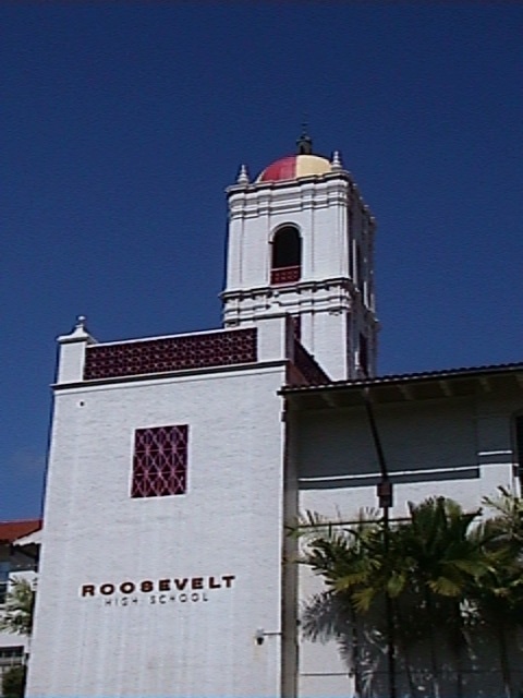 Welcome, Class of '77, Roosevelt High School, Honolulu, Hawaii!