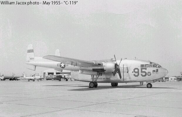 William Jacox Air Force plane photos - 1955-56 - Cargo Planes