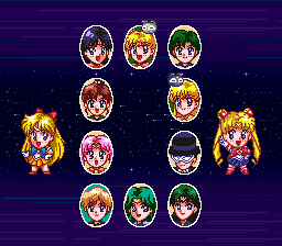 Character select screen