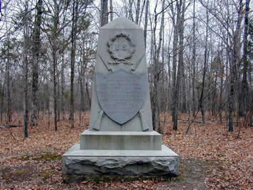 Monument at Shiloh Battlefield
