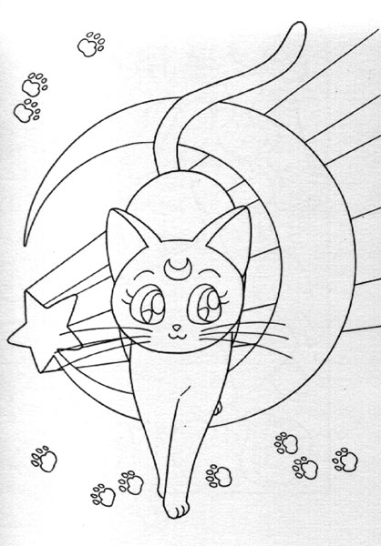 Jamie-Lain's Sailor Moon Colouring Book