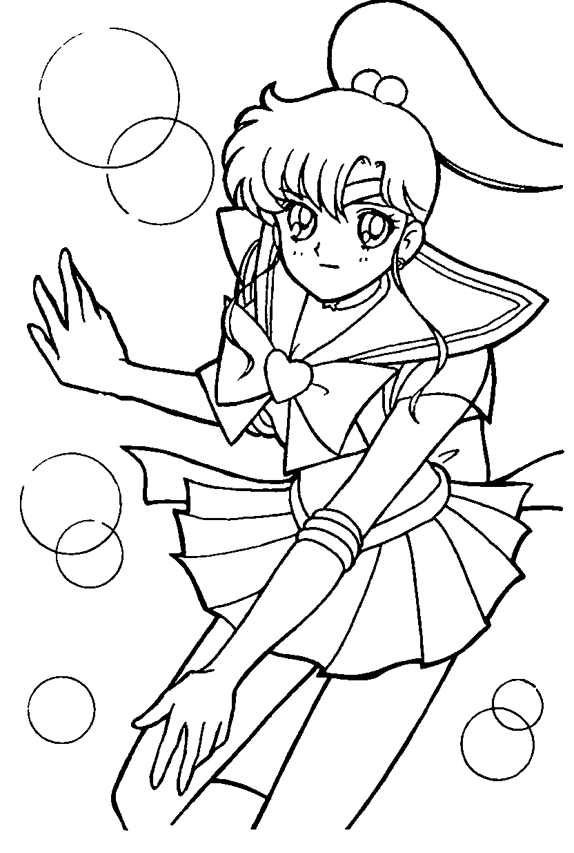 Jamie-Lain's Sailor Moon Colouring Book